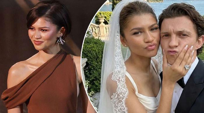 Zendaya, Tom Holland wedding photos: Actress shares surprise footage