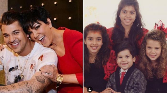 Kris Jenner leads birthday tributes to Rob Kardashian, Kim and Khloe follow