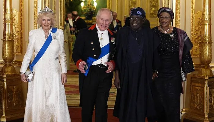 King Charles leads royals as Windsor’s tables blossom for Nigerian state visit