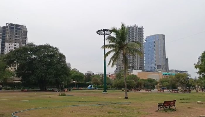 Weather turns pleasent after rain in Karachi, on March 19, 2026. — Geo News