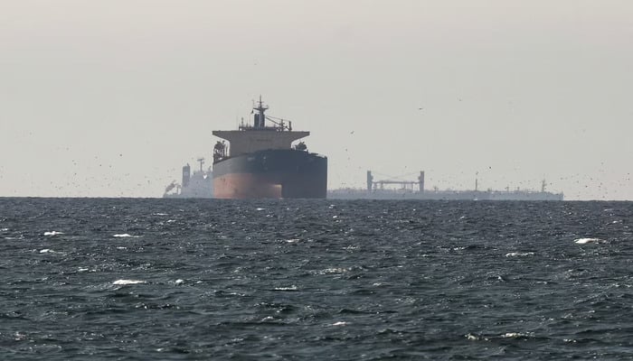 Tankers sail in the Gulf, near the Strait of Hormuz, as seen from northern Ras al-Khaimah, near the border with Oman’s Musandam governance, amid the U.S.-Israeli conflict with Iran, in United Arab Emirates, March 11, 2026. — Reuters
