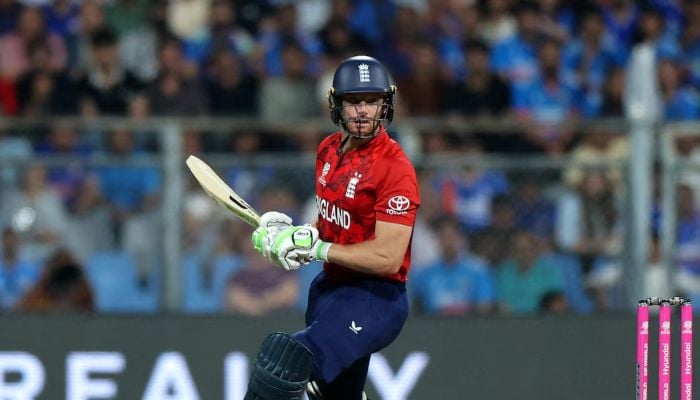 Englands Jos Buttler in action against India during the ICC Mens T20 World Cup 2026 Semi Final at the Wankhede Stadium, Mumbai, India, March 5, 2026. — Reuters