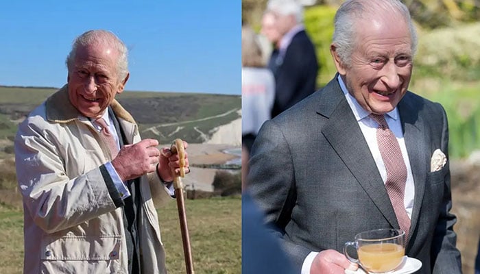King Charles marks halfway to 25 nature reserves with royal tea in hand