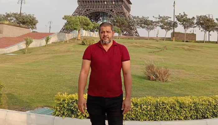 Journalist Nadir Khan pose for a photo in this undated image. —Facebook@nadir.khan.980967