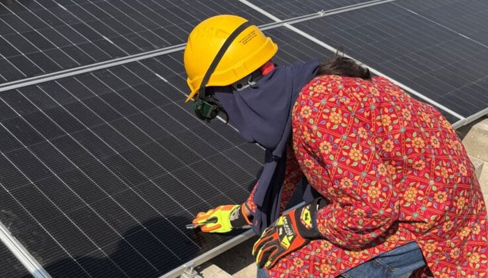 Pakistan's solar boom to tide over Middle East energy crisis 13 More than 100 young Pakistani women from across the country have been trained in and certified in solar roof installation by LADIESFUND Energy Pvt Ltd through Dawood Global Foundation’s Educate a Girl programme. They have solarised a women’s shelter, a church and an orphanage. — LADIESFUND Energy (Pvt.) Ltd