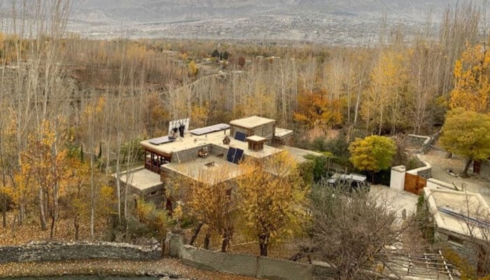 Pakistan's solar boom to tide over Middle East energy crisis 14 A house in rural Gilgit with solar panels. — SHAMA Solar.