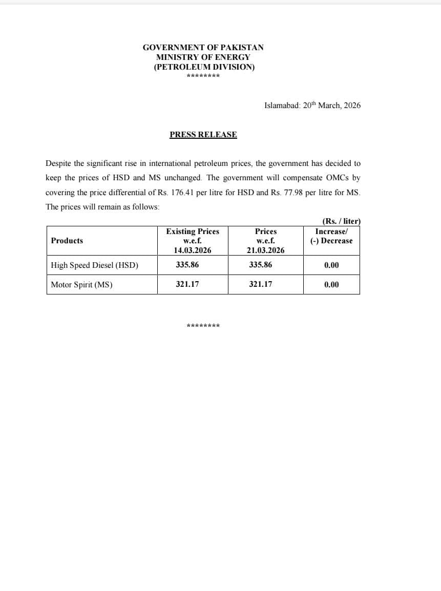 Petroleum division issues notification. — Reporter