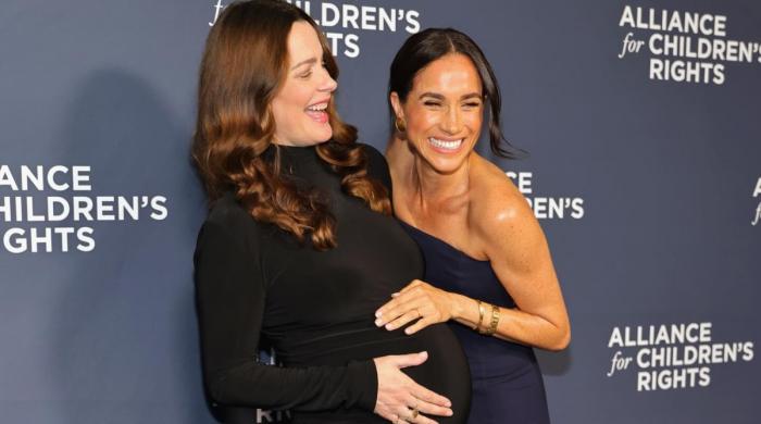 Meghan Markle turns deaf ear to 'false' claims in first public appearance