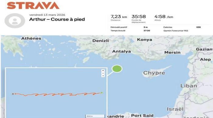 Running app reveals location of France aircraft carrier in Mediterranean