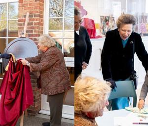 Palace shares Princess Anne bringing learning to life at Clore Centre