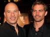 Vin Diesel embraces Paul Walker's brother in heartfelt tribute