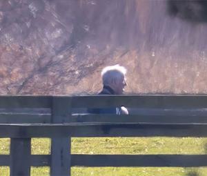 Andrew Mountbatten-Windsor unaffected with dogs in latest public appearance