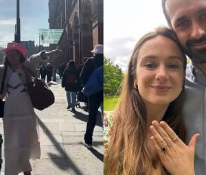 Lady Amelia Windsor shares private hen photos tied to grandparents' love story