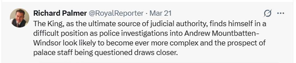 Andrew Mountbatten-Windsor returns to spotlight with bold move