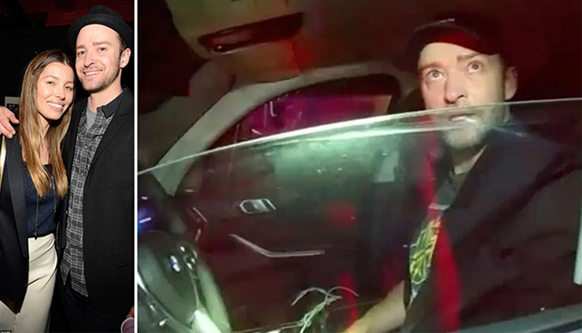 Justin Timberlake's arrest footage goes viral, Jessica Biel reacts