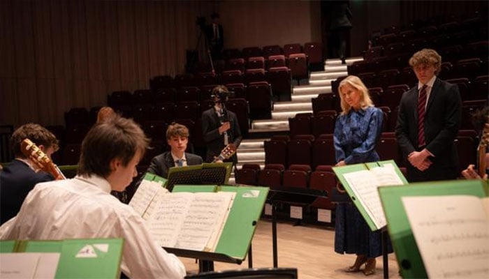 Duchess of Edinburgh at Radley College
