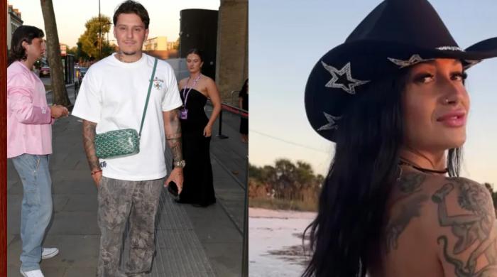 JJ Slater shares vacation snaps with beautician girlfriend Rachel Alexandra