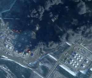 Ukraine hits major Russian oil port near Finland