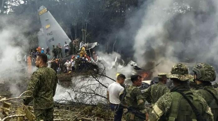 At least 66 killed in Colombia military plane crash