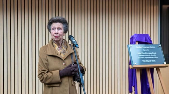 Princess Anne opens RVC Centre shaping tomorrow's veterinary innovators