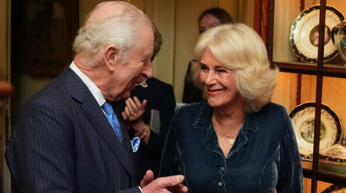 King Charles, Queen Camilla hilarious 'married couple' moment caught on camera
