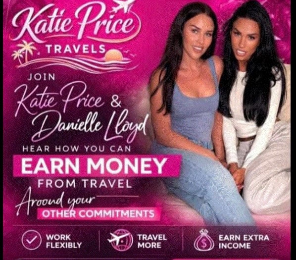 Katie Price forced to delete travel page after industry outrage