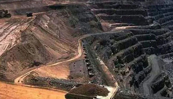 An representational image of an open-pit mine. —Reuters/File