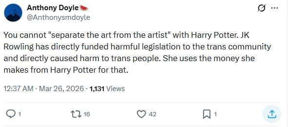 J.K. Rowling breaks silence after ‘Harry Potter teaser release