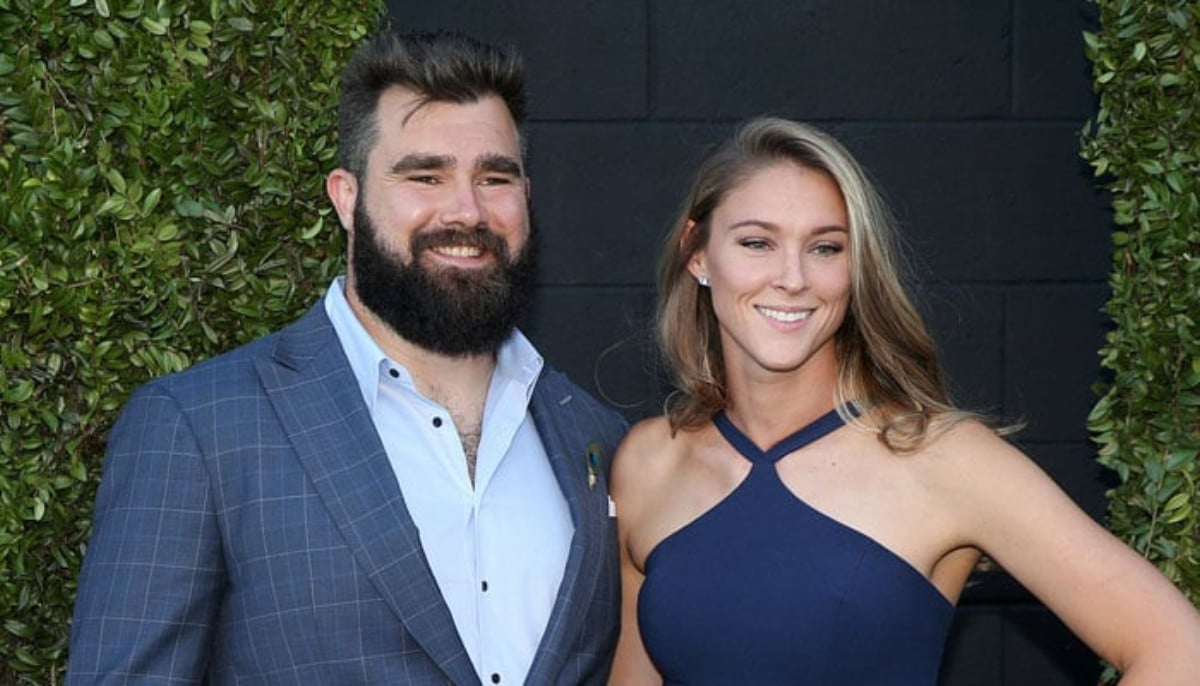 Kylie Kelce moves to tears remembering past trauma with Jason Kelce