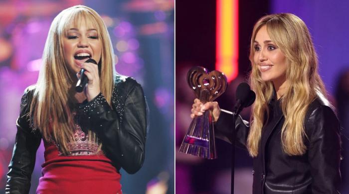 Miley Cyrus dedicates iHeartRadio Innovator Award to Hannah Montana