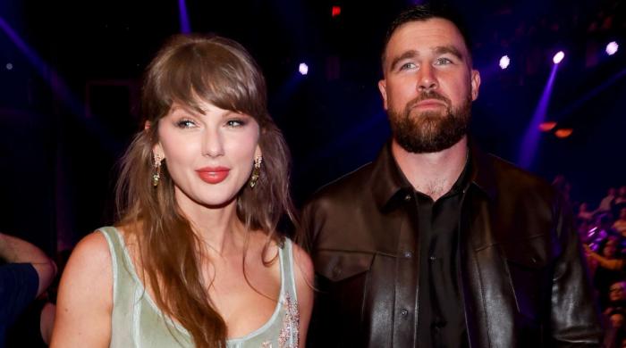 Travis, Jason Kelce celebrate Taylor Swift's historic win at iHeartRadio