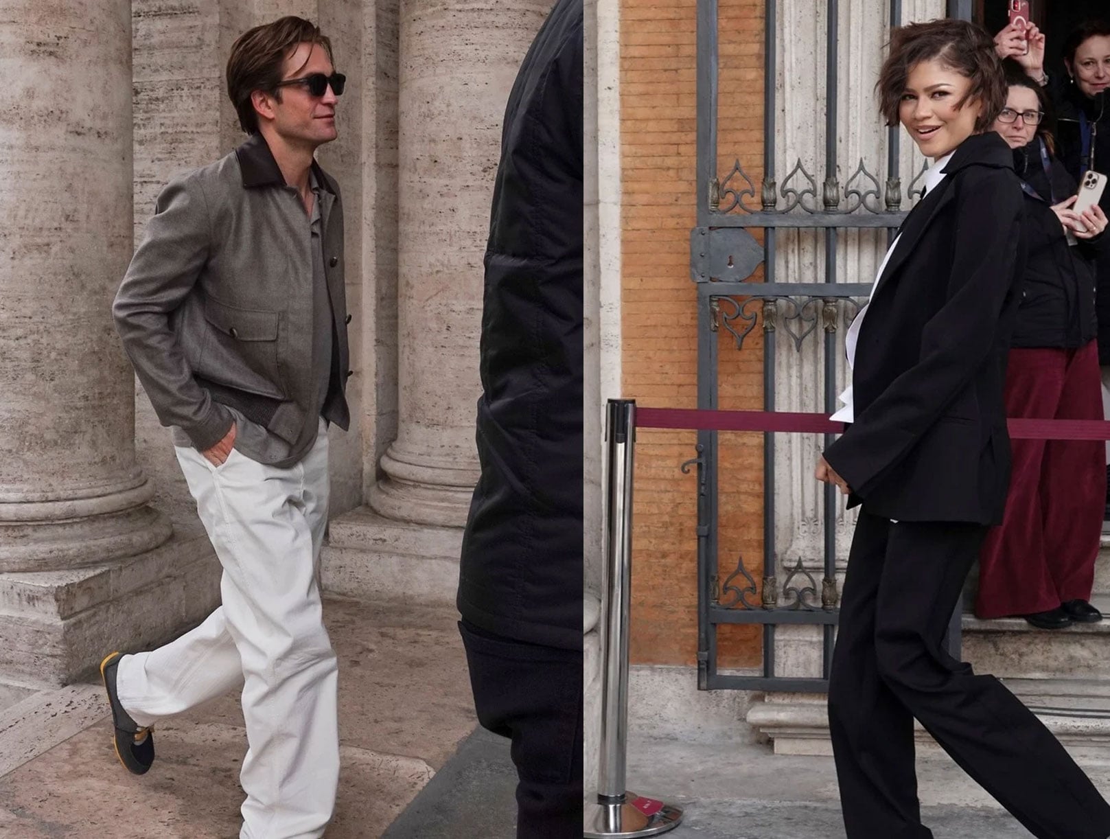 Tom Holland’s partner Zendaya flies to Rome with Robert Pattinson