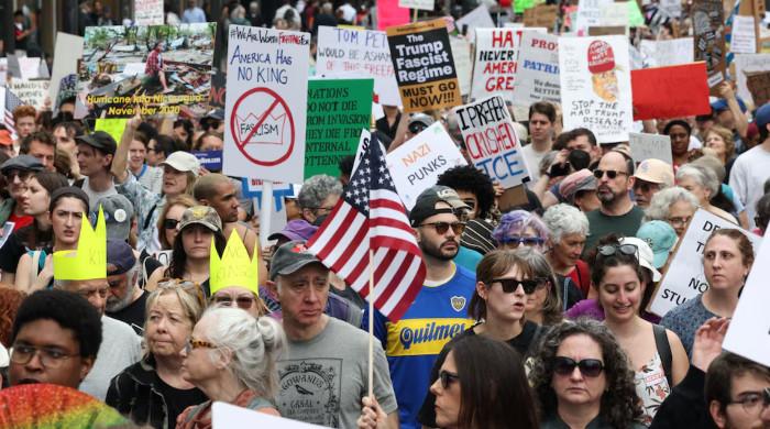 Millions angry with Trump expected to fill American streets