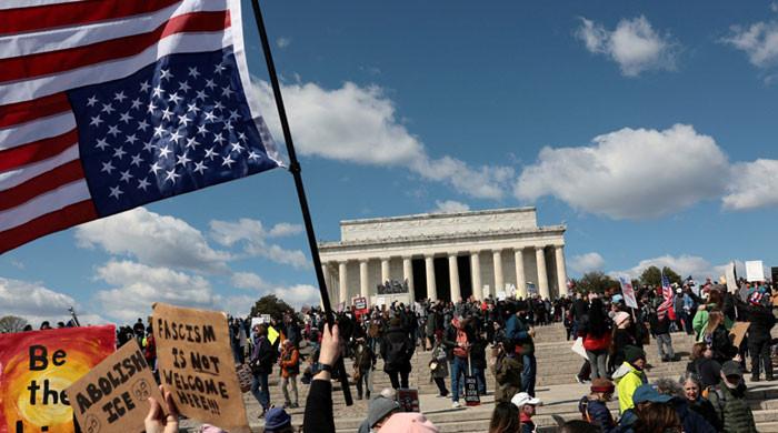 Anti-Trump protests launch on 'No Kings' day in US