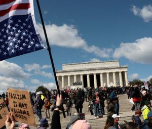 Anti-Trump protests launch on 'No Kings' day in US