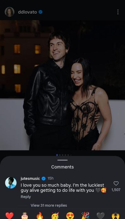 Demi Lovato makes Jordan Lutes feel like luckiest guy alive on birthday