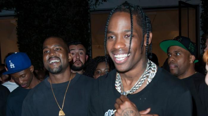 Kanye West, Travis Scott's icy photo breaks the internet