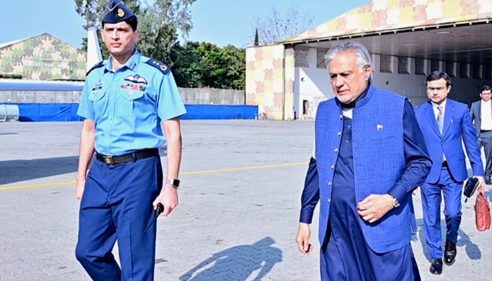 Deputy Prime Minister and Foreign Minister Ishaq Dar departs for China on one-day visit, Islamabad, March 31, 2026. — Foreign Office