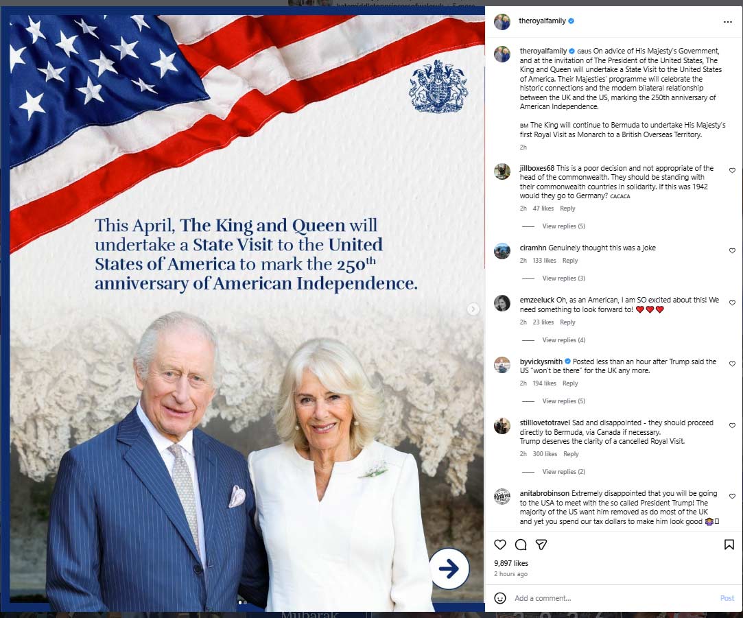 King Charles saddens fans with disappointing decision