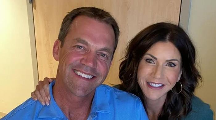 Kristi Noem's husband posed in women's clothing, accused of secret double life