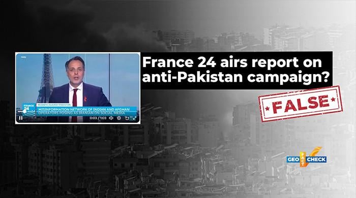 Fact-check: AI-generated video falsely claims France 24 reported on anti-Pakistan campaign