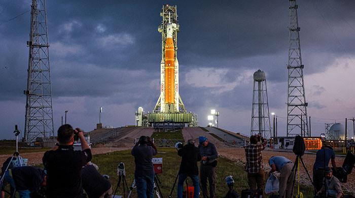 Nasa counts down for first crewed lunar mission in half a century