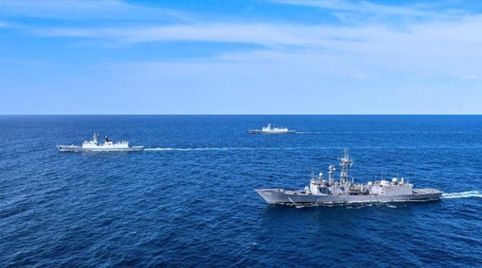 Pakistan-China naval forces conclude Sea Guardian IV Exercise: ISPR