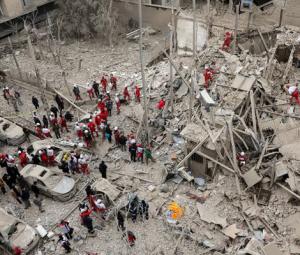 How far is war from the dinner table?