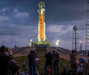 Nasa counts down for first crewed lunar mission in half a century
