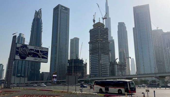 Vehicles drive along a highway, amid the US-Israeli conflict with Iran, in Dubai, United Arab Emirates, March 4, 2026. — Reuters