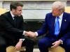Trump takes a dig at Macron, saying wife treats him 'badly'