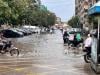 At least six die, many injured as heavy rain triggers waterlogging, traffic jams in Karachi