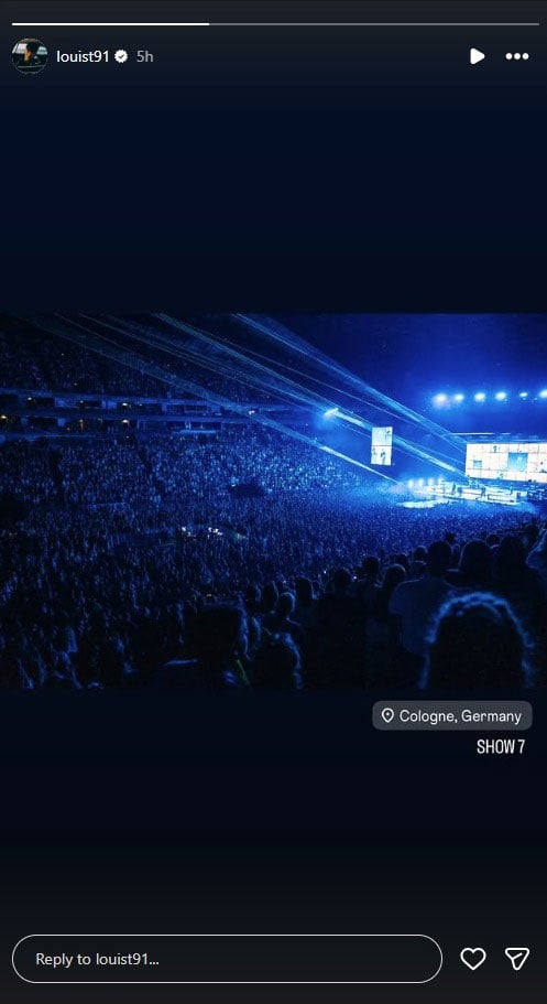 Louis Tomlinson draws massive crowd in new concert