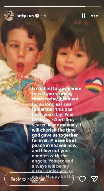 Who was Nick Jonas sister he lost? Remembering Maya Kibbel